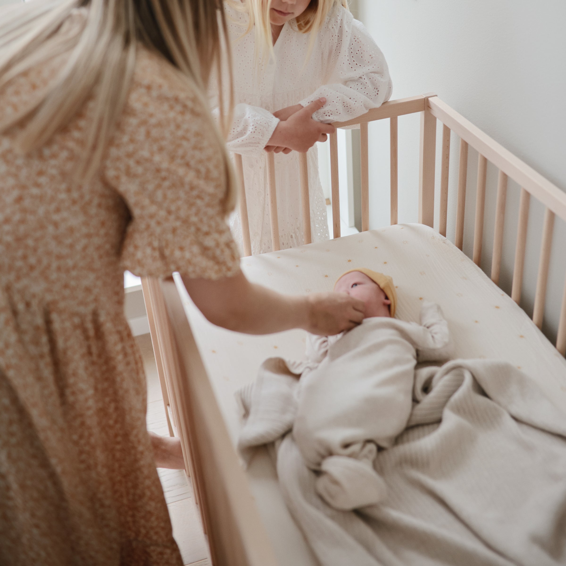 Image of Extra Soft Muslin Crib Sheet